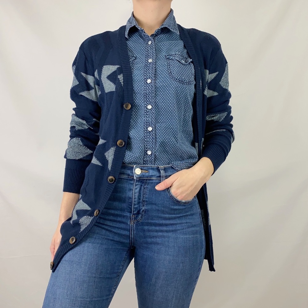 Samsøe Samsøe Jaller Jacquard Knit Cardigan